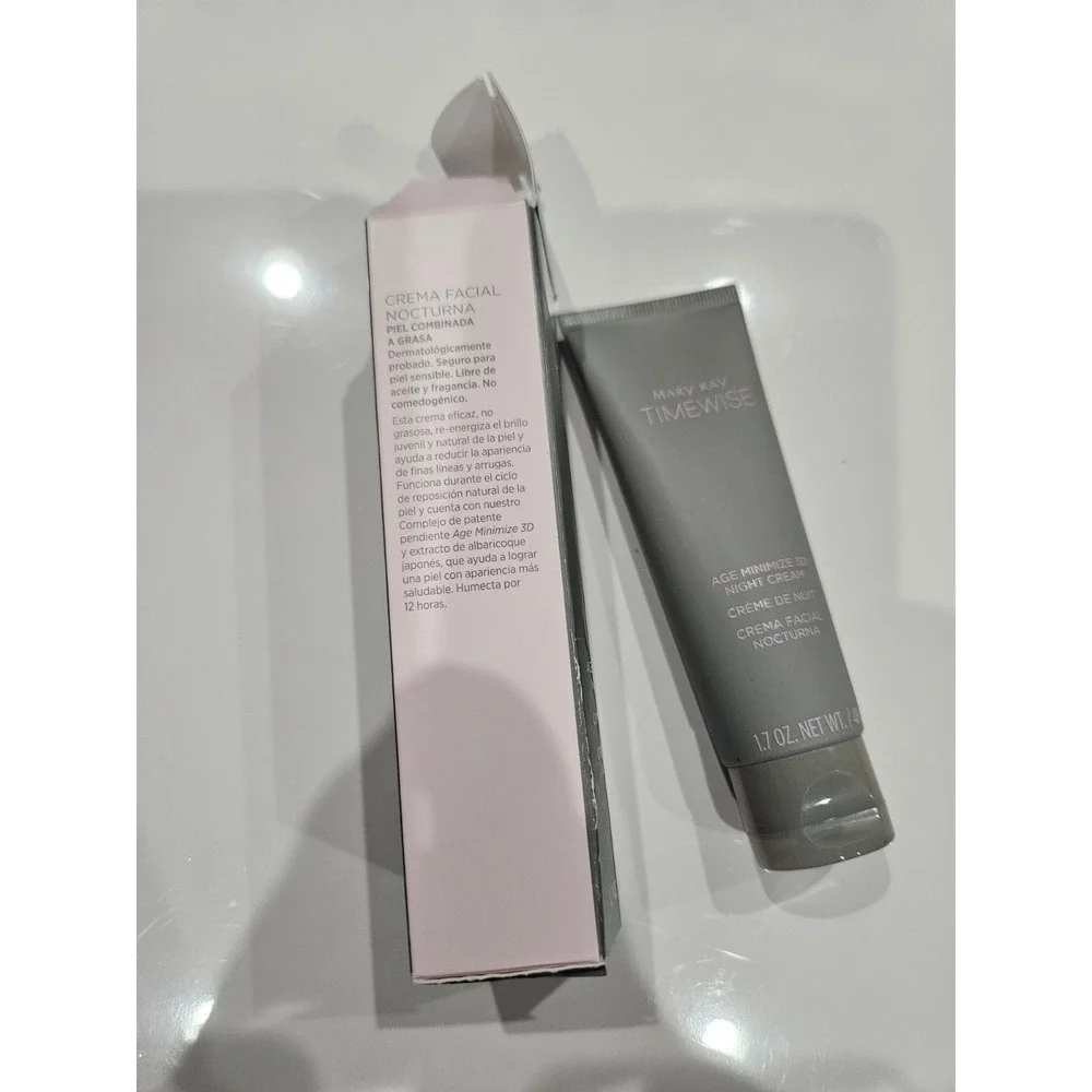 Mary Kay Age Minimize 3D Night Cream New Comb To Oily
